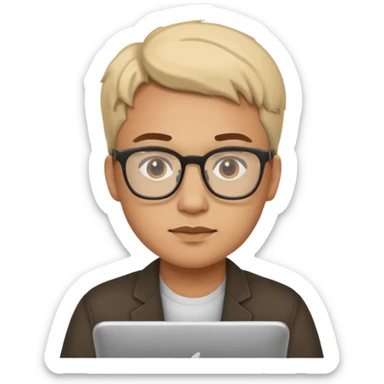 programador developer sticker