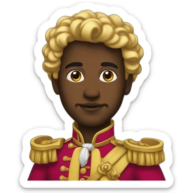 principe negro sticker