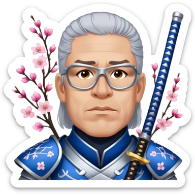 Samurai Warrior sticker