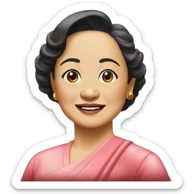 megawati Partai Demokrasi Indonesia Perjuangan sticker