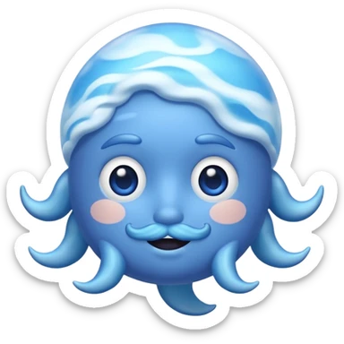 Neptune is found sticker