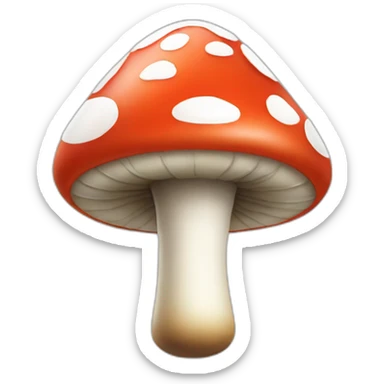 mushroom missile sticker