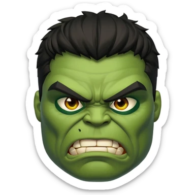 hulk se mascarado sticker