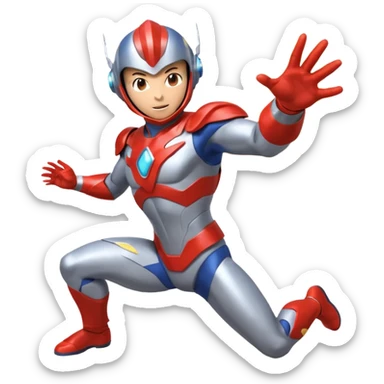 Ultraman🛡️ — Protector of Earth
👽 — Fights aliens and kaiju
💪 — Super strength
🌌 — Cosmic hero from space
🔥 — Energy attacks like Specium Ray
⚡ — Fast and powerful moves
🕶️ — Cool and heroic vibe sticker