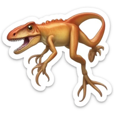 tyrannosaurus rex squid sticker