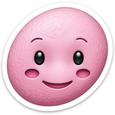 An emoji symbolizing a prostate sticker