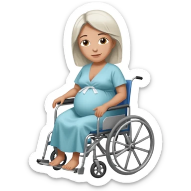 new york financier disgraced billionaire Jeffery Epstein in a wheelchair pregnant sticker