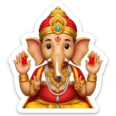 Lord Ganesh sticker