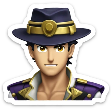 Jotaro jojos bizzare adventure  sticker