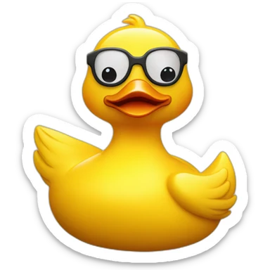 Rubber Duck Debugging sticker