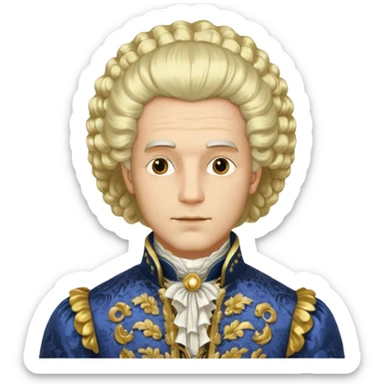 haz a un hombre rococo sticker