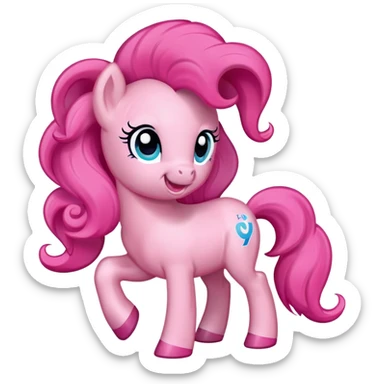 Pinkie piw sticker