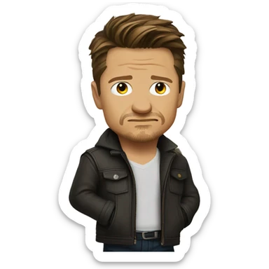 jeremy renner sticker