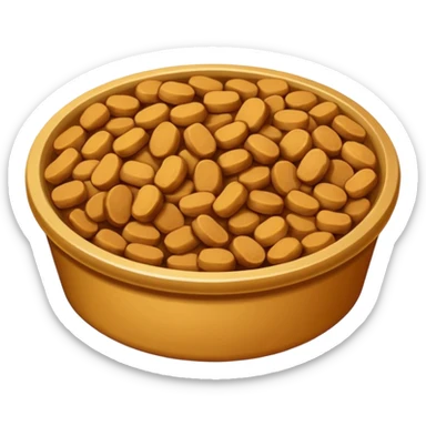 dog food emoji sticker