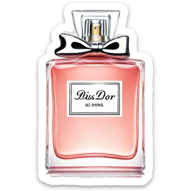 Miss dior perfume sticker