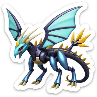 Dialga-Genesect-Miraidon-Darkrai-Deoxys-Giratina-Palkia-Meloetta-fusion sticker