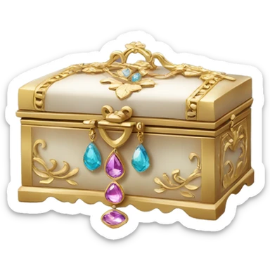 Jewellery box sticker