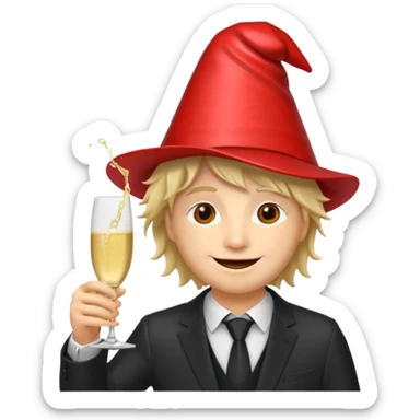 Drunk sloshed emoji sticker