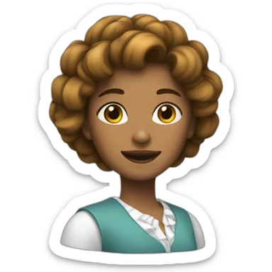 Une femme qui se fait soulever sticker