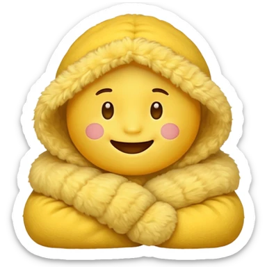 Cosy emoji sticker