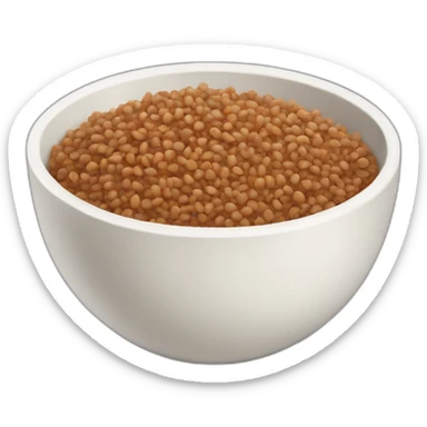 Bowl of Buckwheat sticker