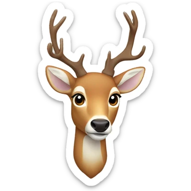 Deer that’s seasonal  sticker