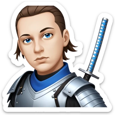 Modern Samurai sticker