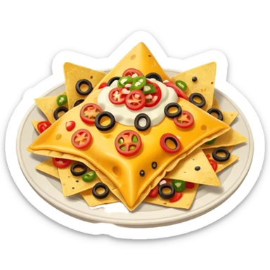 nachos sticker