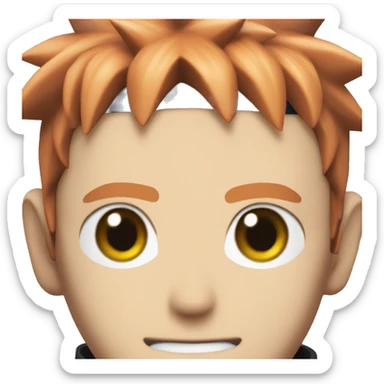 naruto hans sign sticker