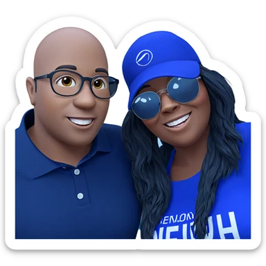 happy moment with friends sticker