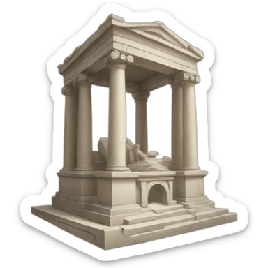 MYTHOLOGIC MONUMENT sticker