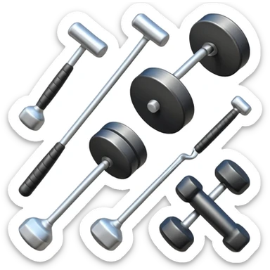 exercise tools sticker