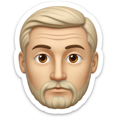 Cinematic Realistic Ivan Meštrović Portrait Emoji, depicted as a renowned Croatian sculptor with thoughtful eyes and classical attire, rendered with intricate textures and dramatic artistic lighting that captures his creative genius. sticker