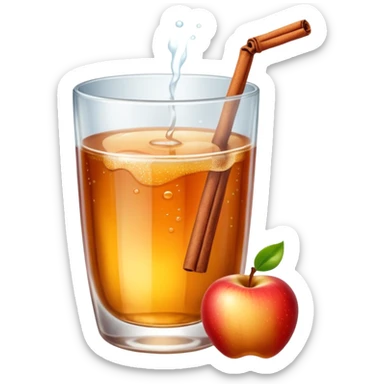 apple cider sticker