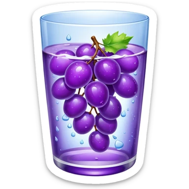 Ice grape ade sticker