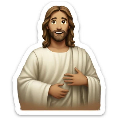 Jesus sticker