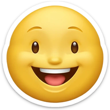 new laugh emoji, full belly laughing sticker