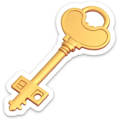 ancient magic key sticker