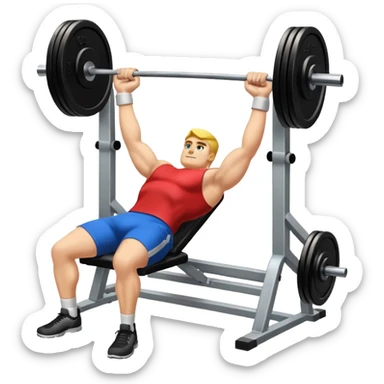 bench press sticker