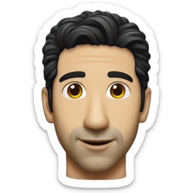David Schwimmer sticker