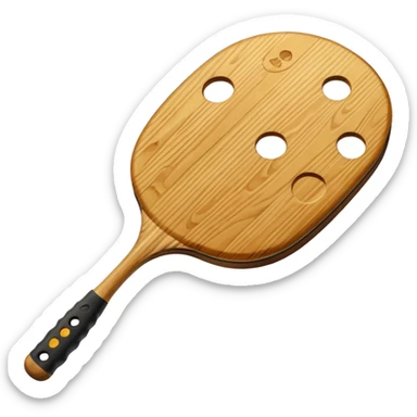 pickle ball paddle sticker