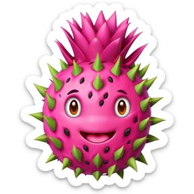 Dragonfruit sticker