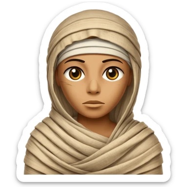 Mummy sticker