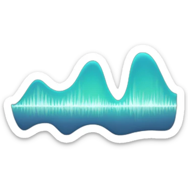 sound wave sticker
