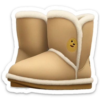 Uggs slippers sticker