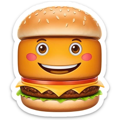 The Hungry Jack's Mascot sticker