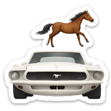 Mustang sticker