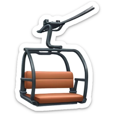 chairlift sticker
