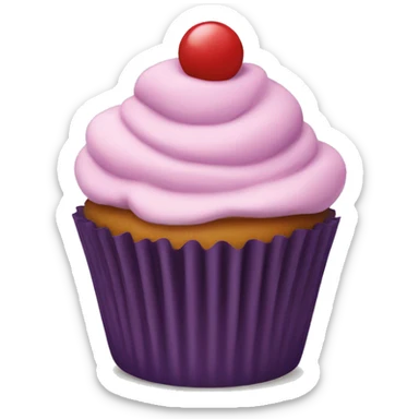 Cupcake sticker