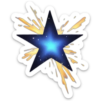 spark star sticker